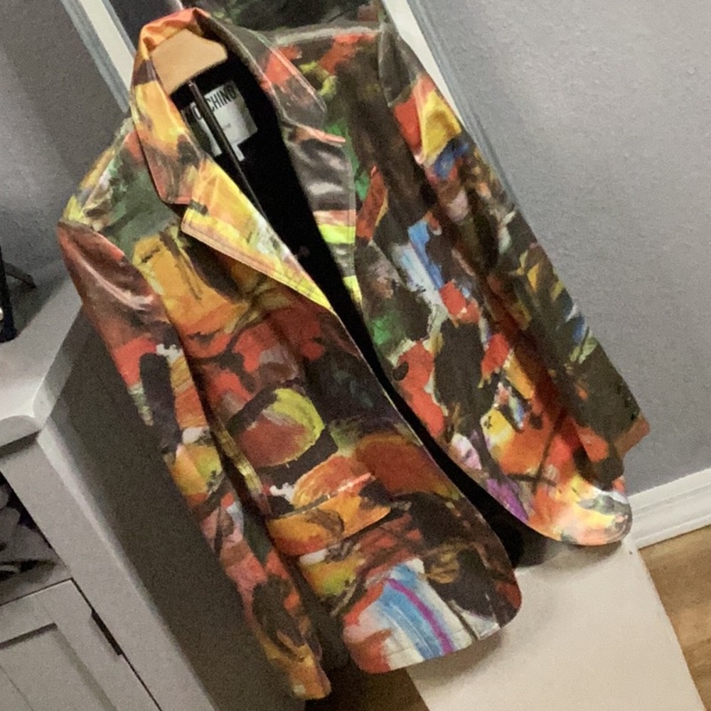 Vintage MOSCHINO JEANS Blazer - US size 10 - Made in Italy - A Classic